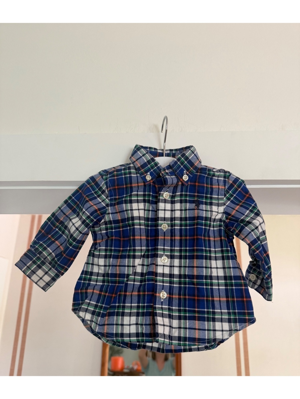 Ralph Lauren Baby Striped Blue Polo